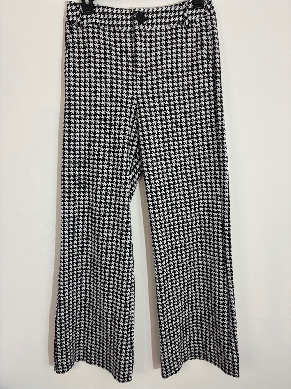 Cabi Black & White Houndstooth Pants 4